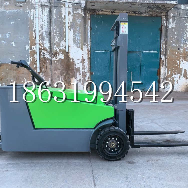 蒲江县小型电动叉车1吨2吨步行站驾式电瓶堆高充电装卸车液压升降车铲车